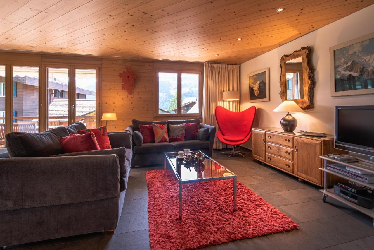 Chalet Bella Vista 4 Wengen Exterior foto