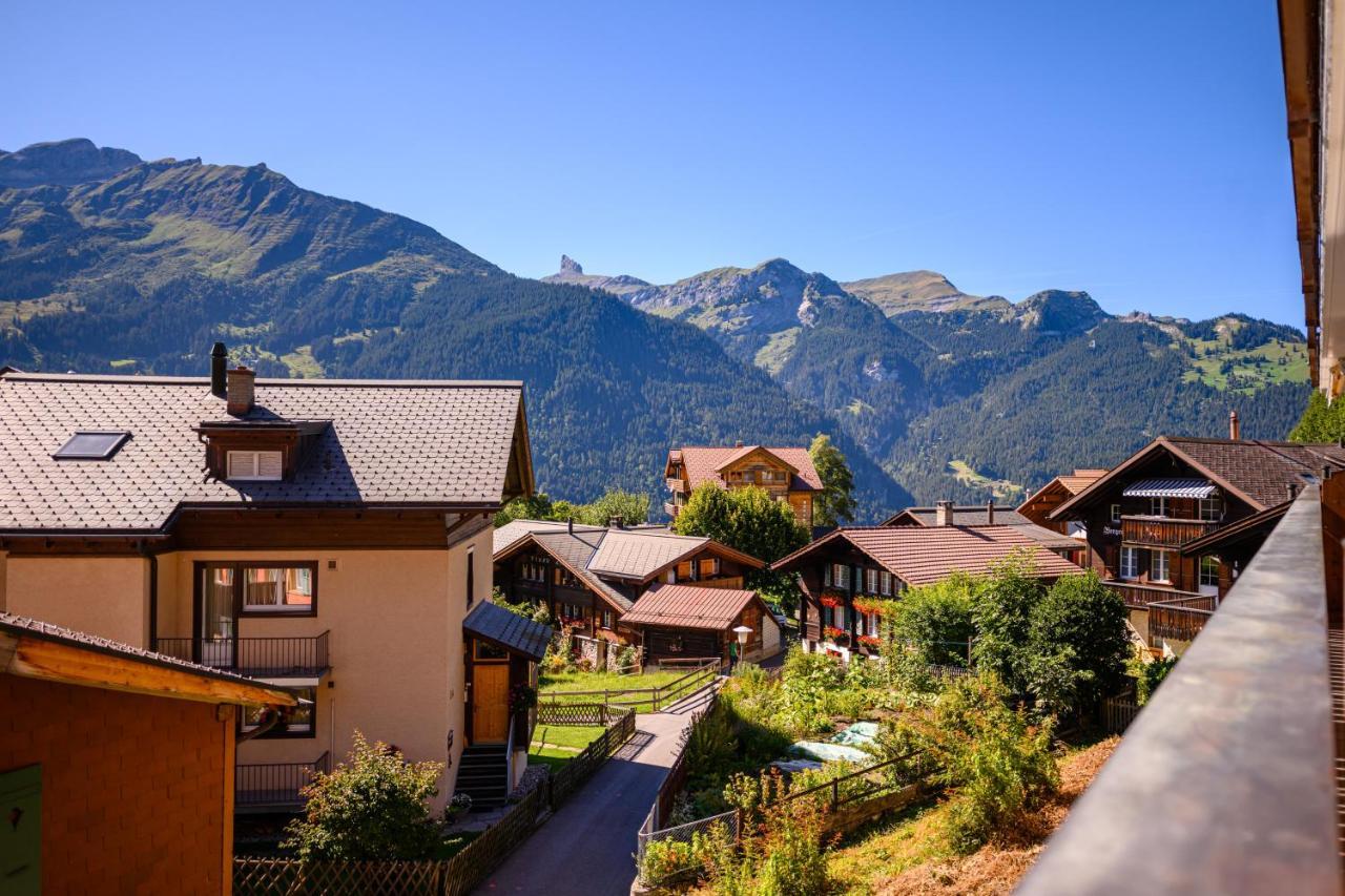 Chalet Bella Vista 4 Wengen Exterior foto